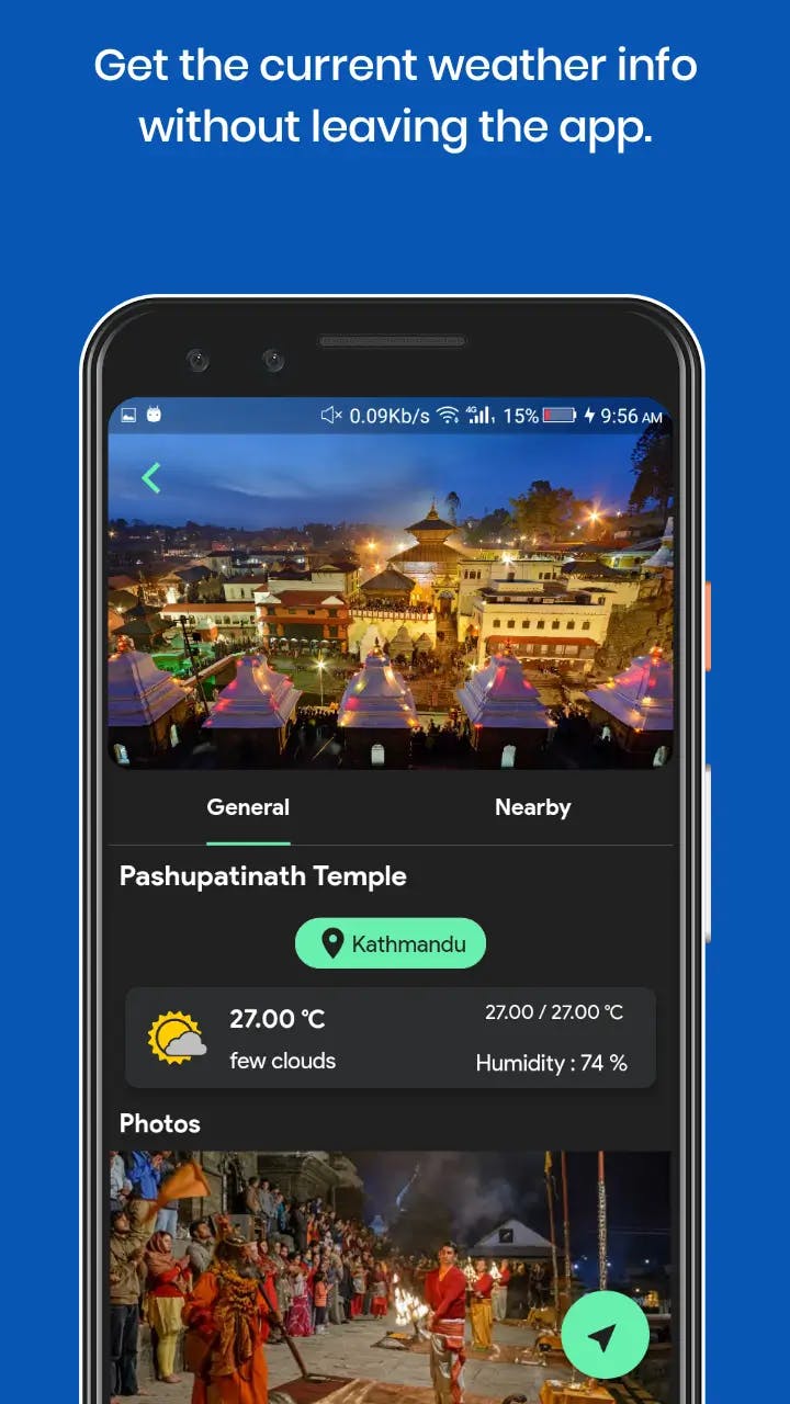 Visit Nepal : A travel app for Nepal