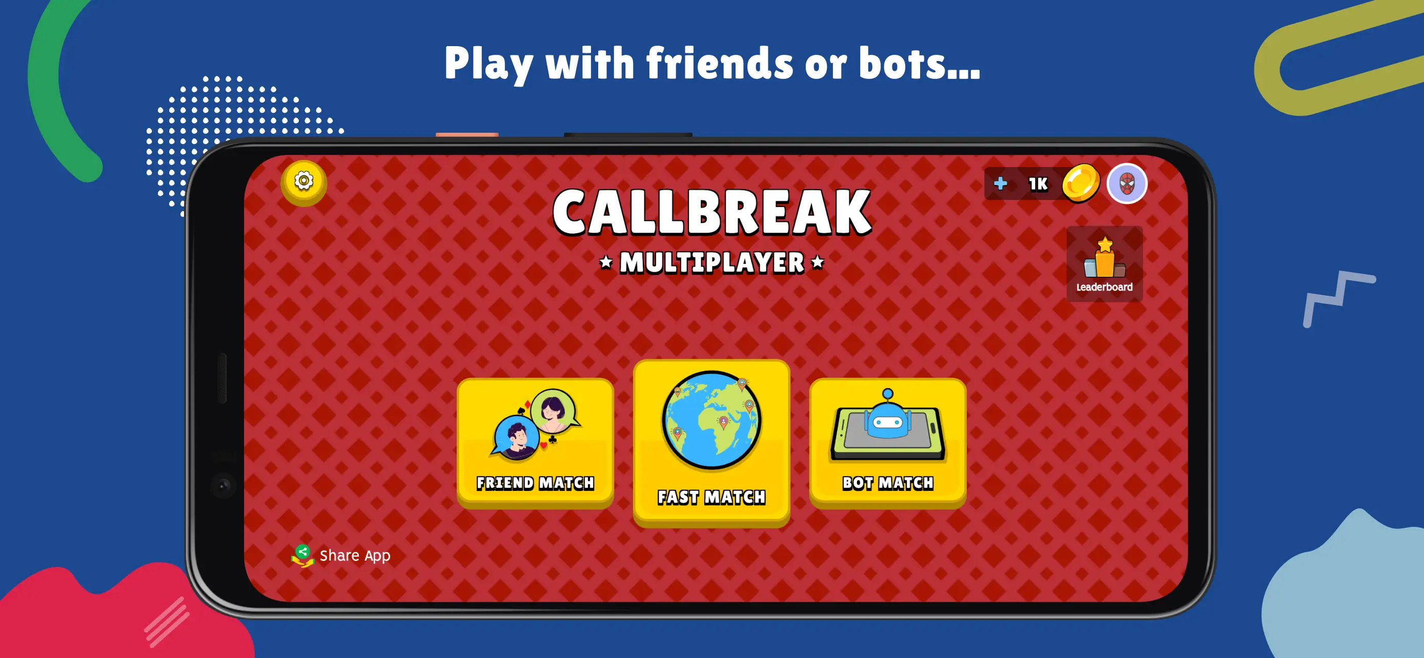 Callbreak Multiplayer Screenshot 2